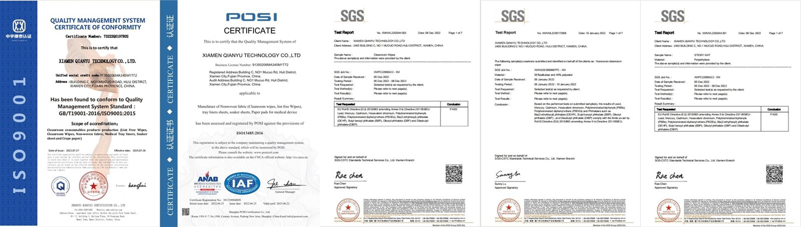 polyester wipes certificate polyester wipes certificate