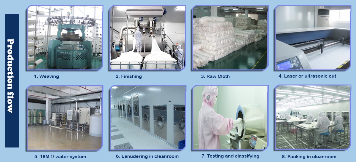 Laser Sealed Microfiber Wipes process Laser Sealed Microfiber Wipes process